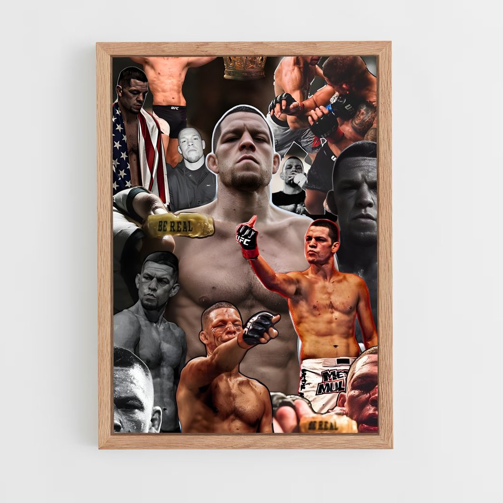 Poster Fight Night Legends – affiche MMA (vue 4)
